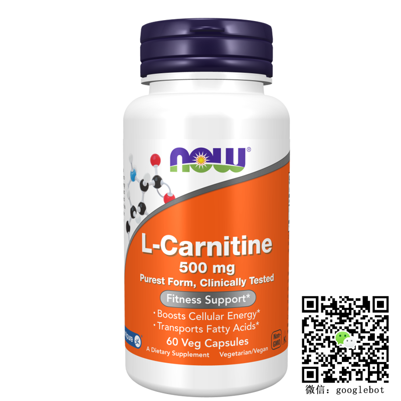 NOW Foods L-Carnitine  500mg 60