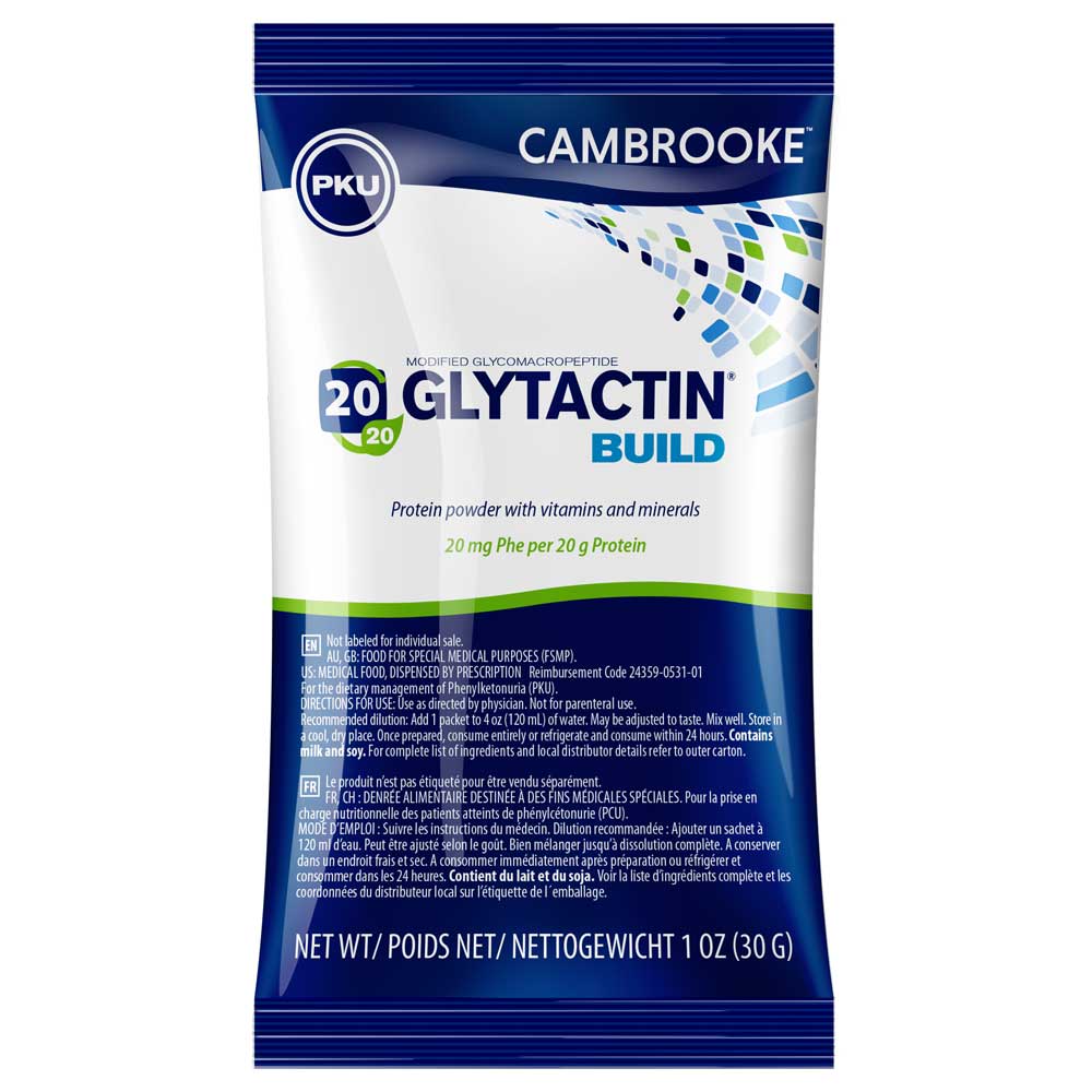 ζ֮Cambrooke GLYTACTIN BUILD 20/20 Ǿ(GMP) PKU