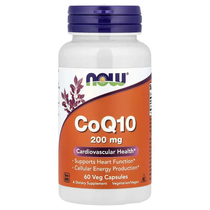 Nowfoods��øq10 CoQ10���� ������ԭ�� 200mg 60��